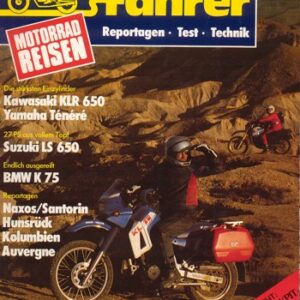 Tourenfahrer 2/1987 – Kawasaki KLR 650 mit 35 kW (48 PS) oder 20 kW (27 PS) im Vergleichstest, Yamaha XT 600 Z Ténéré mit 34 kW (46 PS) im Vergleichstest