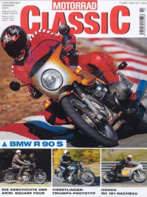 Motorrad Classic 02/2003 – Ariel Square Four; BMW R 90 S; Wanderer