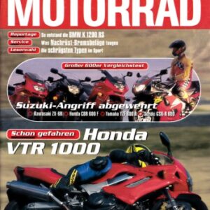 MOTORRAD 2/1997 – Test Aprilia Pegaso 650; Honda VTR 1000 F Firestorm