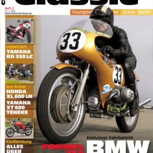 MOTORRAD CLASSIC 2/2012 – Maier, Karl, der vierfache Langbahn-Weltmeister; Imola-Renn-Boxer von Helmut Dähne, die legendäre Formel 750-BMW