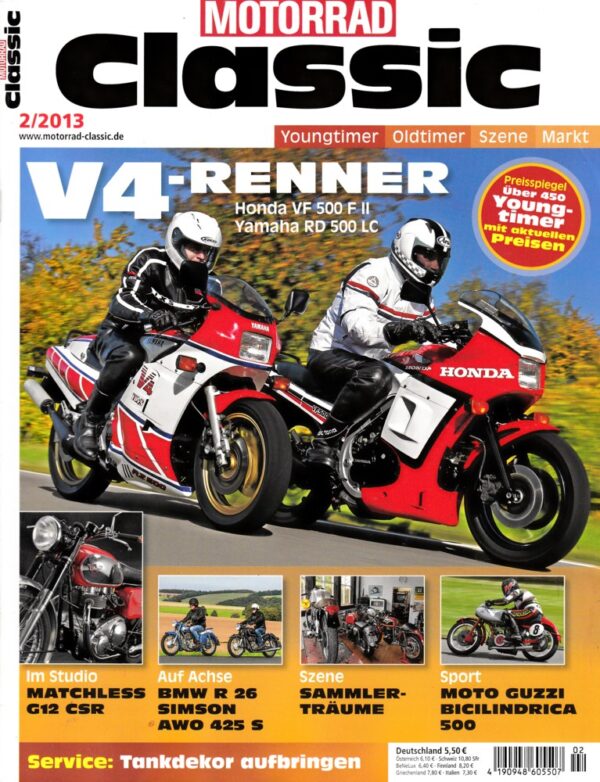 02_177.jpg Motorrad Classic 02/2013 – Honda VF 500 F2; Yamaha RD 500 LC; BMW R 26