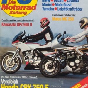 PS 2/1984 – Honda CBX 750 F mit 67 kW (91 PS) im Vergleichstest, Yamaha XJ 750 mit 64 kW (87 PS) im Vergleichstest