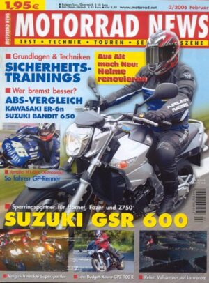 02_25.jpg MOTORRAD NEWS 2/2006 – Suzuki GSR 600 mit 72 kW (98 PS) Probefahrt; Honda Fireblade mit 126 kW (172 PS) Probefahrt; Yamaha XV 1900 Midnight Star mit 74 kW (100 PS) Probefahrt