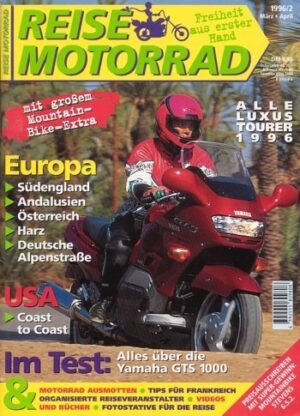02_59.jpg REISE MOTORRAD 2/1996 – Yamaha GTS 1000 A mit 72 kW (98 PS) im Reise-Test, Triumph Thunderbird 900, damit unterwegs im Harz
