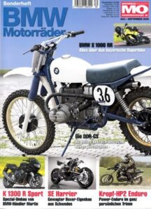 Titelseite: MO BMW Motorräder – S 1000 RR, F 800 R, Chris Pfeiffer – Sonderausgabe 30