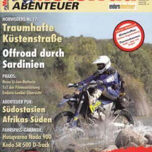 Motorrad ABENTEUER 3/4 2012 – Yamaha SR 500, hier getunt als Kedo SR 500 D-Track; Test Husqvarna Nuda 900