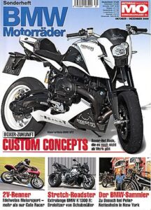 Titelseite: MO BMW Motorräder – HP2 Monstarmoto, K 1300 R Bayern Kini '09 – Sonderausgabe 31