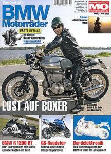 Titelseite: MO BMW Motorräder – S 1000 RR, R 1200 RT, Schneider R 90 S – Sonderausgabe 33