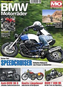 Titelseite: MO BMW Motorräder - K 1600 GT, Reifen für Klassiker, Speedcruiser - Sonderausgabe 38