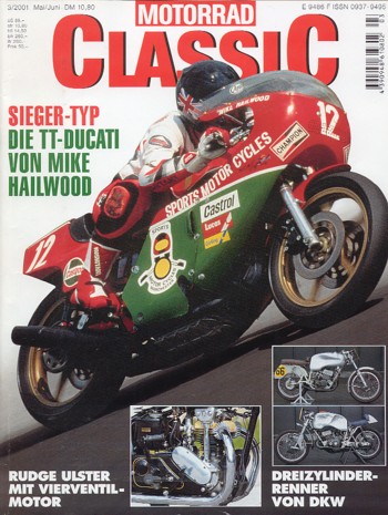 Motorrad Classic 03/2001 – Ducati 900 TT1 von Mike Hailwood