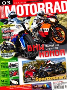 Titelseite: MOTORRAD 3/2010 – Dauertest-Bilanz Ducati 1098; Gebrauchtkauf Suzuki VL 1500 LC Intruder