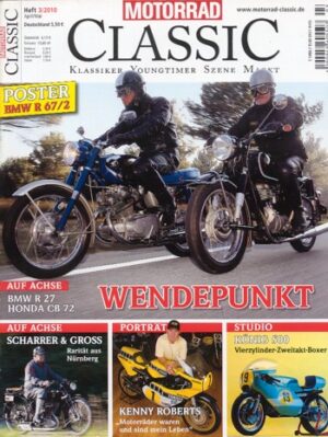 Motorrad Classic 03/2010 – BMW R 27; Honda CB 72; König 500
