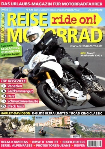 REISE MOTORRAD ride on! 3/2010 – Harley-Davidson Electra Glide Ultra Limited mit 84 PS im Vergleichstest