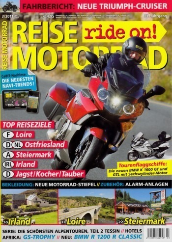 03_145.jpg REISE MOTORRAD ride on! 3/2011 – BMW K 1600 GT/GTL mit 118 kW (160 PS) Vorstellung, BMW R 1200 R / Classic mit 81 kW (110 PS) Vorstellung
