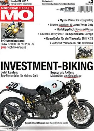 MO 3/2010 – Technik BMW S 1000 RR; Honda VFR 1200 F und Honda CBF 1000 F