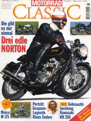 Motorrad Classic 03/1995 – Norton; Maico M 175; Victoria KR 6