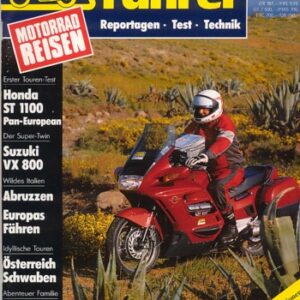 Tourenfahrer 3/1990 – Honda ST 1100 Pan European mit 74 kW (100 PS) im Tourentest, Suzuki VX 800 mit 45 kW (61 PS) im Tourentest