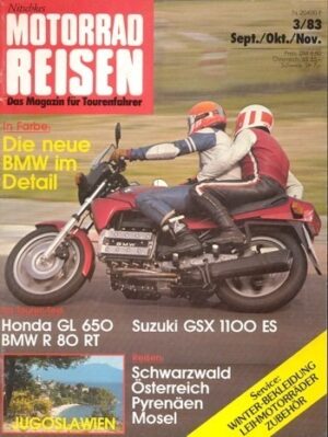 Tourenfahrer 3/1983 – Honda GL 650 Silver Wing mit 48 kW (65 PS) im Vergleichstest, BMW R 80 RT mit 37 kW (50 PS) im Vergleichstest
