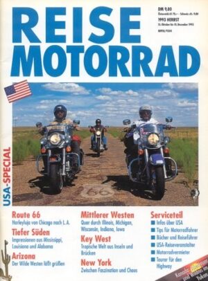 03_72.jpg REISE MOTORRAD Herbst 1993 – Harley-Davidson, damit unterwegs auf der US OLDE ROUTE 66, Kawasaki KLR 250, damit unterwegs im Yukon/Kanada