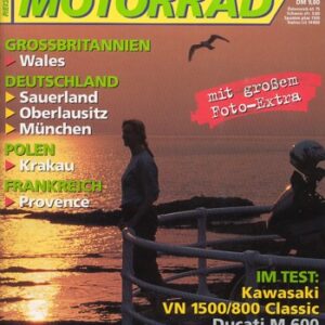 REISE MOTORRAD 3/1996 – Kawasaki VN 1500 Classic mit 47 kW (64 PS) im Test & Technik, Ducati Monster 600 mit 39 kW (53 PS) Test & Technik