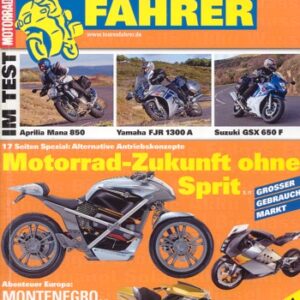 TOURENFAHRER 3/2008 – Aprilia NA 850 Mana mit 56 kW (76 PS) im Touren-Test, Suzuki GSX 650 F mit 63 kW (86 PS) Test & Technik