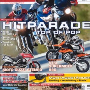 MOTORRAD 3/2008 – Honda CBF 600 S vs. Suzuki Bandit 650 S vs. Yamaha FZ6 Fazer