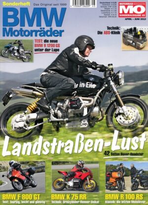 MO BMW Motorräder – Test R 1200 GS, F 800 GT – Sonderausgabe 45