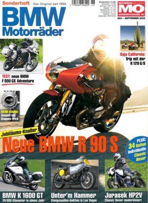 MO BMW Motorräder – F 800 GS Adventure, Dauertest K 1600 GT  – Sonderausgabe 46