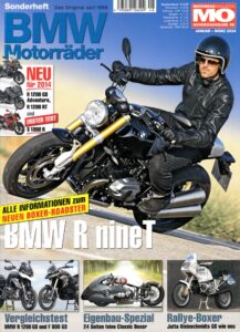 Titelseite: MO BMW Motorräder – R nineT, R 1200 GS Adventure, R 1200 RT, S 1000 R – Sonderausgabe 48