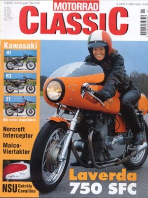 Motorrad Classic 04/2000 – Laverda 750 SFC; Kawasaki 500 H1; Kawasaki 750 H2 C