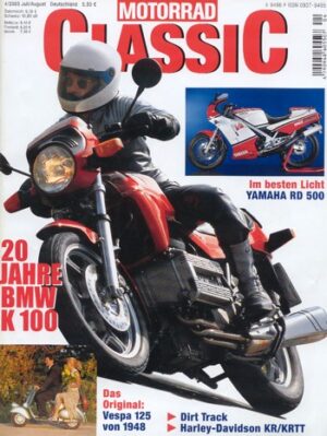 Motorrad Classic 04/2003 – BMW K 100; Yamaha RD 500 LC; Güldner SS 25