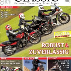 MOTORRAD CLASSIC 4/2011 – Yamaha XJ 650, unterwegs; Yamaha XJ 650 Turbo, unterwegs; Yamaha XJ 900 F, unterwegs