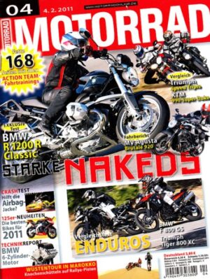 MOTORRAD 4/2011 – Dauertest-Bilanz Suzuki Gladius; Gebrauchtkauf Yamaha FZ1/Fazer