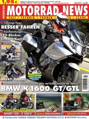 04_144.jpg MOTORRAD NEWS 4/2011 – BMW K 1600 GT / GTL mit 118 kW (160 PS) Test & Technik; Ducati Diavel mit 119 kW (162 PS) Test & Technik; Honda Hornet 600 mit 75 kW (102 PS) Test & Technik
