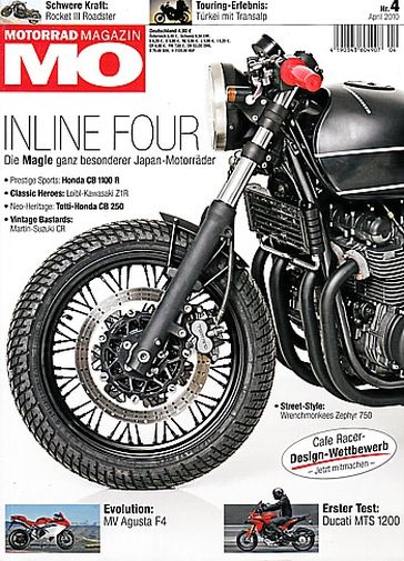 MO 4/2010 – Triumph Rocket III Roadster; Ducati Multistrada 1200; MV Agusta F4