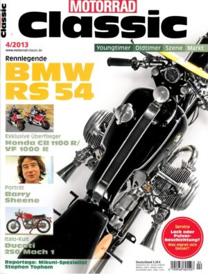 Motorrad Classic 04/2013 – BMW RS 54; DKW SS 250; Honda CB 1100 R
