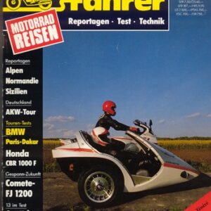 Tourenfahrer 4/1989 – Honda CBR 1000 F mit 74 kW (100 PS) im Touren-Test, BMW R 100 GS Paris-Dakar mit 44 kW (60 PS) im Touren-Test