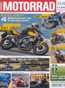 Titelseite: MOTORRAD 4/2006 – Top-Test Kawasaki ZX-10 R Ninja; Gebrauchtkauf Vespa-Roller
