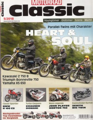 05-1-1.jpg MOTORRAD Classic 5/2018 – Kawasaki Z 750 B; Yamaha XS 650; Triumph Bonneville 750