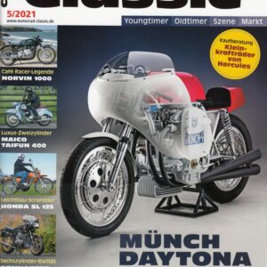 Motorrad Classic 5/2021 – Münch Daytona Bomb, Norvin 1000, Honda SL 125, Maico Taifun 400, Hercules K 50