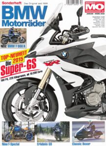Titelseite: MO BMW Motorräder – S 1000 XR, F 800 R, S 1000 RR – Sonderausgabe 52