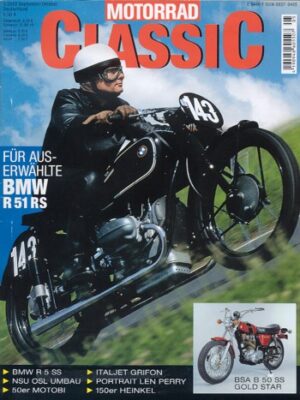 Motorrad Classic 05/2002 – BMW R 51 RS; Italjet Grifon 650; Motobi 48 Sport