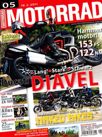 MOTORRAD 5/2011 – Top-Test Kawasaki Ninja ZX-10R alt/neu; 25 Jahre Suzuki VS 1400 Intruder