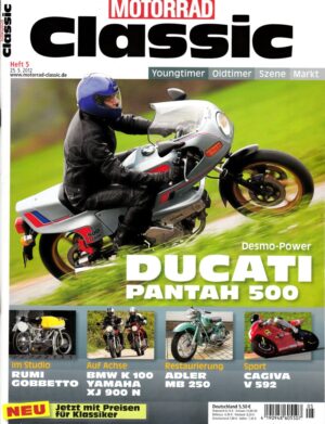 Motorrad Classic 05/2012 – Ducati Pantah 500; BMW K 100; Yamaha XJ 900 N