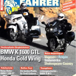 TOURENFAHRER 5/2012 – BMW K 1600 GTL mit 118 kW (160 PS) im Touren-Test, Honda Gold Wing mit 87 kW (118 PS) im Touren-Test