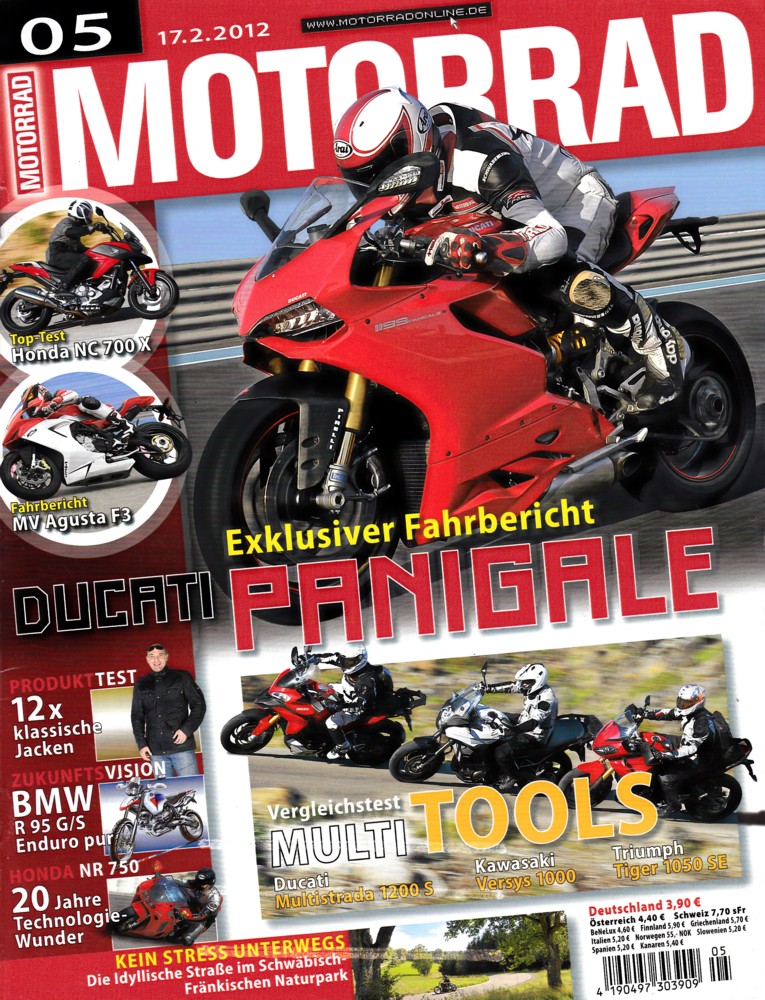 Titelbild: MOTORRAD 5/2012 – Top-Test Honda NC 700 X; Gebrauchtkauf Yamaha Vmax