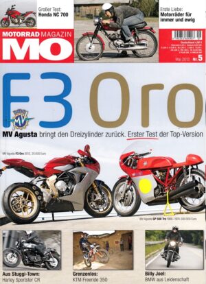MO 5/2012 – Test KTM Freeride 350; Honda NC 700 X; MV Agusta F3 Oro