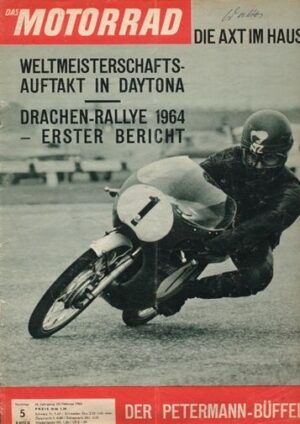 DAS MOTORRAD 5/1964 – Dragon-Rallye; Zündapp KS 50 Super, noch attraktiver