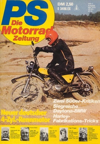 PS 5/1976 – Ducati GTL 500 mit 26 kW (35 PS) im Test, Honda CB 500 T mit 31 kW (42 PS) Test & Technik