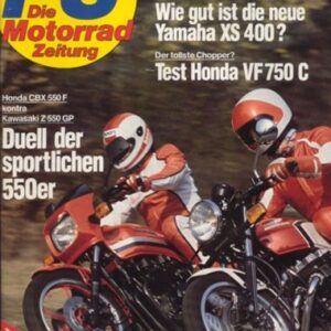 PS 5/1982 – Honda CBX 550 F mit 44 kW (60 PS) im Vergleichstest, Kawasaki GPZ 550 mit 46 kW (63 PS) im Vergleichstest